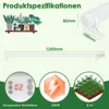 Chauffage pour plantes Ikodm, 240W, avec thermostat externe Voir les images du produit 2