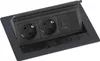 Evoline Flip Top Push S Einbausteckdose 2-fach mit USB A & Produktbild-Vorschau 1