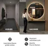 Wandspiegel NOVA rund 100 cm mit LED Beleuchtung Produktbild-Vorschau 2