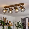 Cotes »Cotes« Deckenlampe, Holz/Metall, Braun/Schwarz Produktbild-Vorschau 1