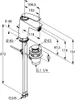 Kludi KLUDI BALANCE Bidet-EHM DN 15 schwarzmatt/chrom Produktbild-Vorschau 2