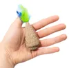 Katzenspielzeug aus Pappe · Kratzpappe mit Federn · ca. 8,5 Produktbild-Vorschau 7