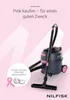 Nilfisk VP300 HEPA Pink T EU Gewerbesauger mit HEPA Anteprima dell’immagine prodotto 1
