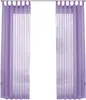 2er-Pack Gardinen Transparent Vorhang Set Wohnzimmer Voile Produktbild-Vorschau 4