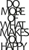 Wallity, Do More Of What Makes You Happy, 41 x 70 cm, Produktbild-Vorschau 2