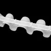 Gardinenband 10m Wellenfalten Weiß-80mm 1:2 Kräuselband Produktbild-Vorschau 3