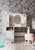 Furniture24 Schreibtisch MIA MI03 mit Tür und Schublade Produktbild-Vorschau 3