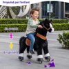 PonyCycle Cheval d'équitation sur roues pour enfants 4-7 Voir les images du produit 7