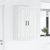 Möbel Wandschrank PORTO Hochglanz Weiß 60 x 31 x 100 cm Produktbild-Vorschau 4