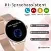 Smartwatch mit Telefonfunktion und Sprachassistent | Damen Produktbild-Vorschau 5