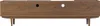 Miliboo - TV-Möbel mit Türen aus dunklem Holz B180 cm SANAA Produktbild-Vorschau 6