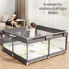 Kinderlaufgitter, Laufgitter 120 x 120 cm mit Matte, Produktbild-Vorschau 4