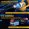 Akku Hochdruckreiniger mit 2 akkus, 400W Tragbarer Produktbild-Vorschau 2