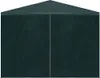 A dark green play tower with a triangular roof and two doors. Produktbild-Vorschau