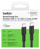 Belkin BoostCharge Pro, 3 m, USB C, USB C, Schwarz Produktbild-Vorschau 2