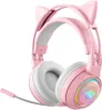 Over-Ear-Kopfhörer,Katzenohr Kopfhörer mit RGB Produktbild-Vorschau 1