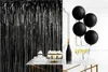 Rideau de fête noir 90x250cm 88211 Voir les images du produit 10
