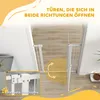 Barriere di sicurezza per cani PawHut, 76-104 cm, senza Anteprima dell’immagine prodotto 7