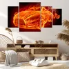 Bild auf Leinwand - Leinwandbild - Auto Flammen Räder - Produktbild-Vorschau 7
