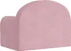 vidaXL Divano letto per bambini rosa morbido peluche Anteprima dell’immagine prodotto 6