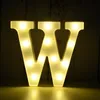 Lettre lumineuse LED 3D, 22 cm lettre W Voir les images du produit 1