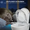 DERW Toilettendeckel WC Sitz mit Absenkautomatik, Klodeckel Produktbild-Vorschau 2