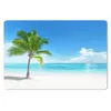 MuchoWow® Schreibtischunterlage Palme - Strand - Meer - Produktbild-Vorschau 1