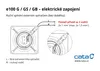 Cata E-100 G Axial-Badlüfter, 8W, Rohrleitung 100mm, Weiß Produktbild-Vorschau 16