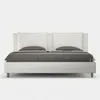 King-Size-Polsterbett mit Stauraum 180x200 Appia K - Weiß Produktbild-Vorschau 1