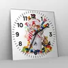 Wanduhr - Quadrat - Glasuhr - Spielzeug Kinder Spaß Freunde Produktbild-Vorschau 4