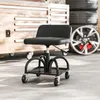 HOMCOM Werkstatthocker mit Rollen Ablagefläche, 58,5 cm Produktbild-Vorschau 9