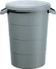 Kosz SMOOTH smooth gray 80L pojemności - Prosperplast Podgląd zdjęcia produktu 4