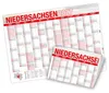 itenga Jahresplaner Niedersachsen 2027 Wandkalender DIN A2 Produktbild-Vorschau 1