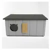 QLS Casetta per gatti in legno 86x47x37cm con anticamera Anteprima dell’immagine prodotto 7