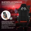 Herná stolička ML-Design s osvetlením RGB LED a Náhľad obrázku produktu 6
