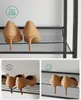 Regał Na Buty 92,5X30,7X163,5 Cm Czarny Podgląd zdjęcia produktu 9