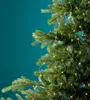 Close-up of a Christmas tree with lights. Náhled obrázku produktu