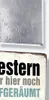 GKA Retro Blechschild mit lustigem Spruch "Gestern war hier Produktbild-Vorschau 4