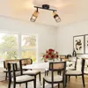 ZMH LED Deckenleuchte Holz E14 Spots 2 Flammig Produktbild-Vorschau 7