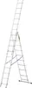 A silver aluminum multi-purpose ladder is shown against a white background. Náhľad obrázku produktu