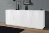 Kommode Dliguor, Küchen-Sideboard mit 4 Türen, Produktbild-Vorschau 2