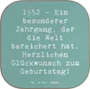 Mr. & Mrs. Panda Tischuntersetzer Spruch 1952 Geburtstag - Produktbild-Vorschau 1