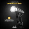 Dansi LED lampe de vélo lumière de vélo avant + arrière Voir les images du produit 8