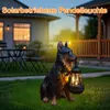 LED Solarleuchte Hund – Dekorative Hängelampe aus Harz, Produktbild-Vorschau 7
