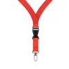 10 x unbedruckte Schlüsselbänder Rot Schlüsselband Lanyard Produktbild-Vorschau 5