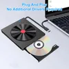 USB 3.0 / Typ-C externes CD/DVD-Laufwerk, kompatibel mit Produktbild-Vorschau 3