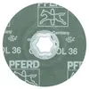 Disque abrasif sur fibres CC-FSCO-COOL 115mm K36 PFERD Voir les images du produit 7