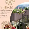 4er Set Blumenkasten Balkongeländer Balkon Blumenkasten Produktbild-Vorschau 3