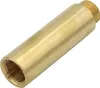 Messing Fitting Hahnverlängerung 1/2 Zoll x 80 mm DN15 Produktbild-Vorschau 3
