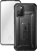 A black phone case with a kickstand is shown against a white background. Náhled obrázku produktu